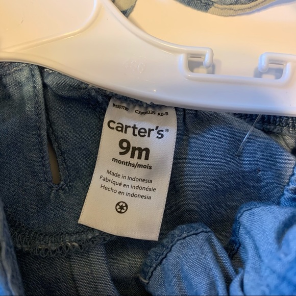 2 NWT Carter’s 9m rompers - Picture 3 of 4